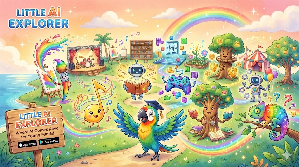 Little AI Explorer - Educational AI app for kids